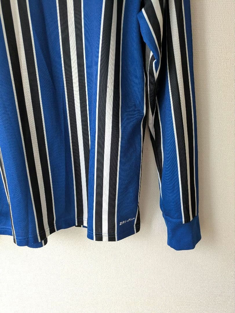 F.C.Real Bristol 長袖 ゲームシャツ XL ストライプ サッカー
