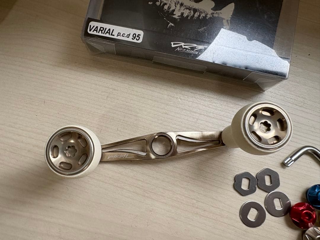 ★☆DRT VARIAL バリアル　ハンドル 95 シルバー　超美品