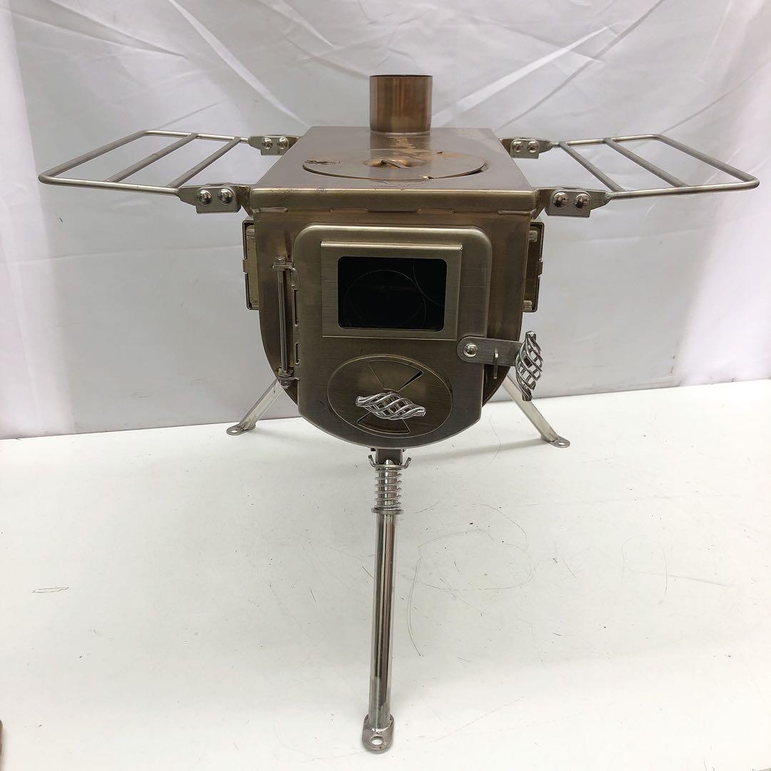 3ABM010 ウッドストーブ　サイドビュー　Mサイズ　テンマク　薪ストーブ