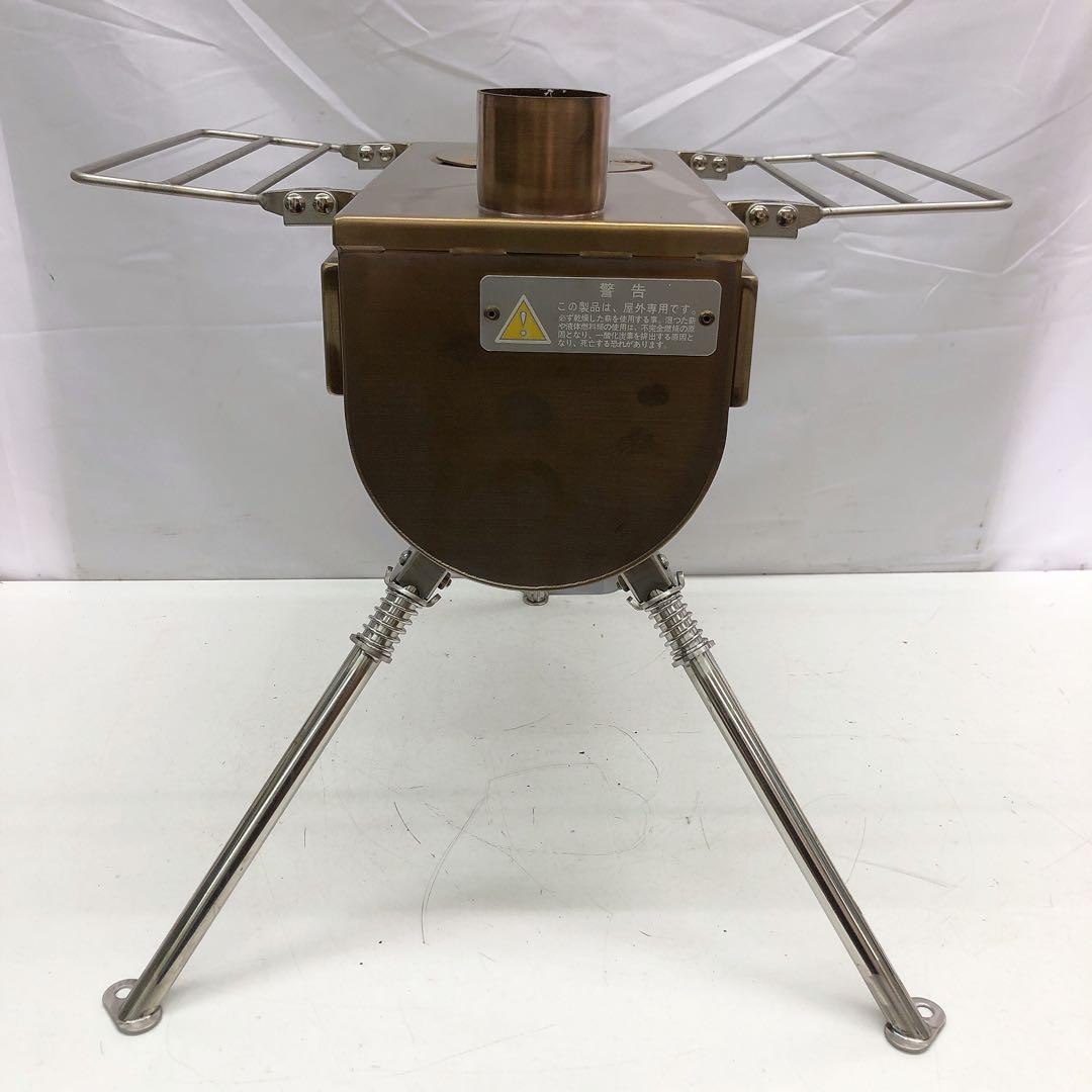 3ABM010 ウッドストーブ　サイドビュー　Mサイズ　テンマク　薪ストーブ