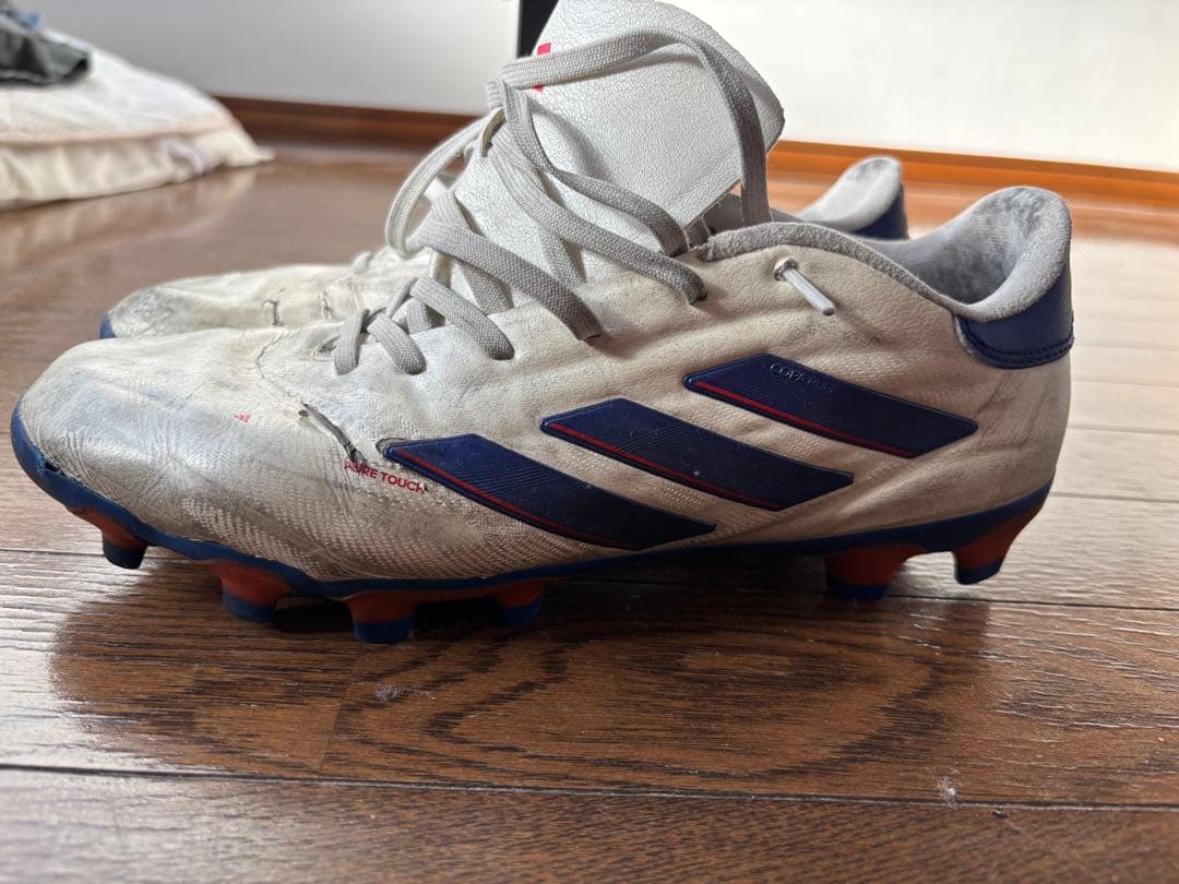 adidas COPA サッカーシューズ ホワイト/ネイビー