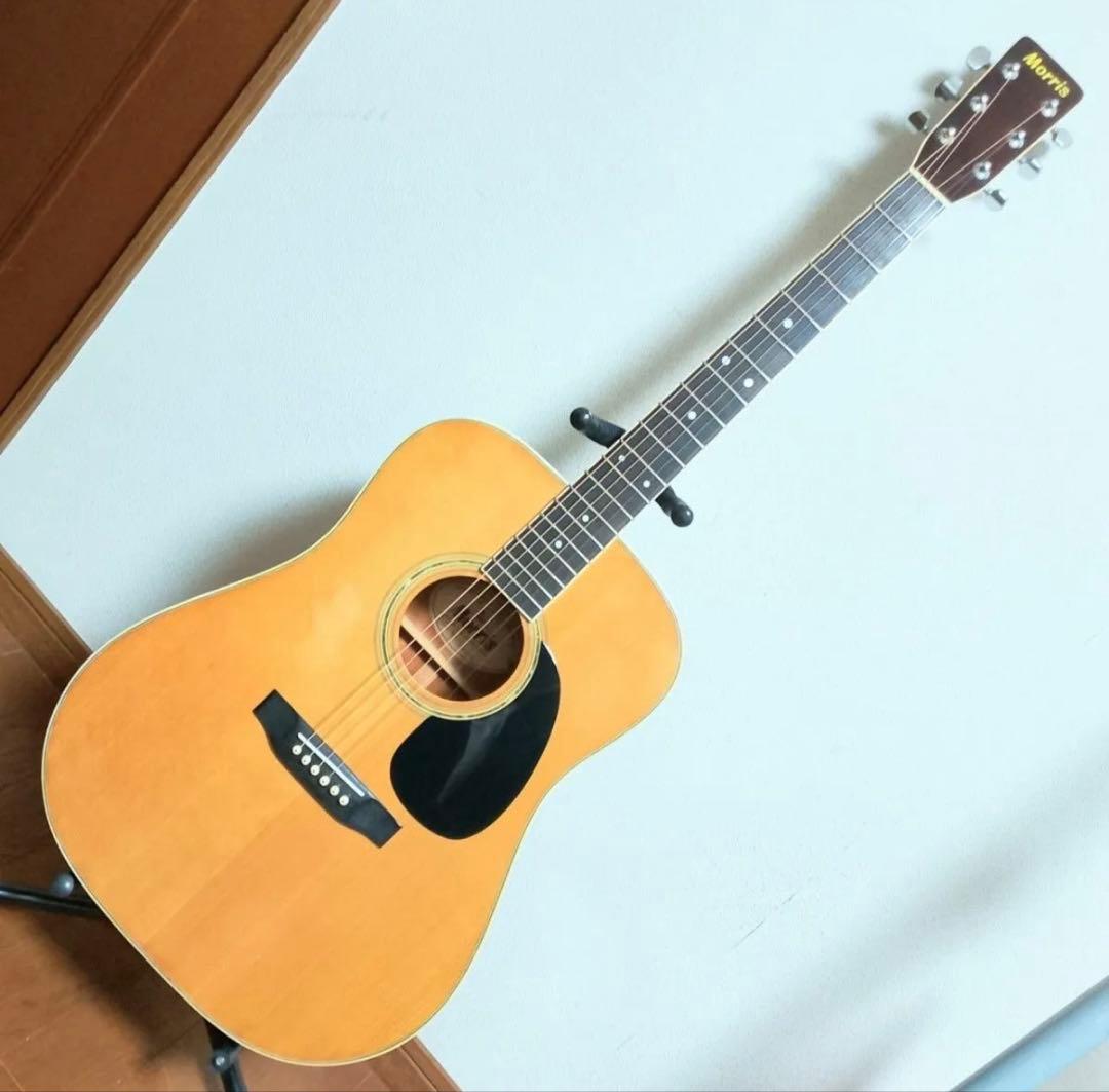 MORRIS　W-25　70’s アコースティックギター付属品あり