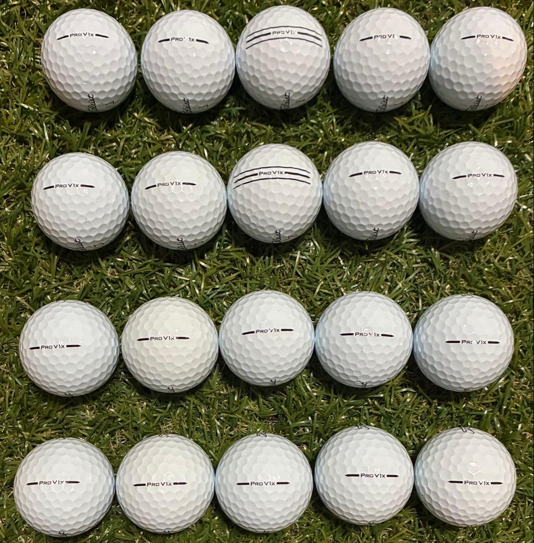 最終値下げ！655★S・特AB★タイトリスト ProV1x 2025年　20球