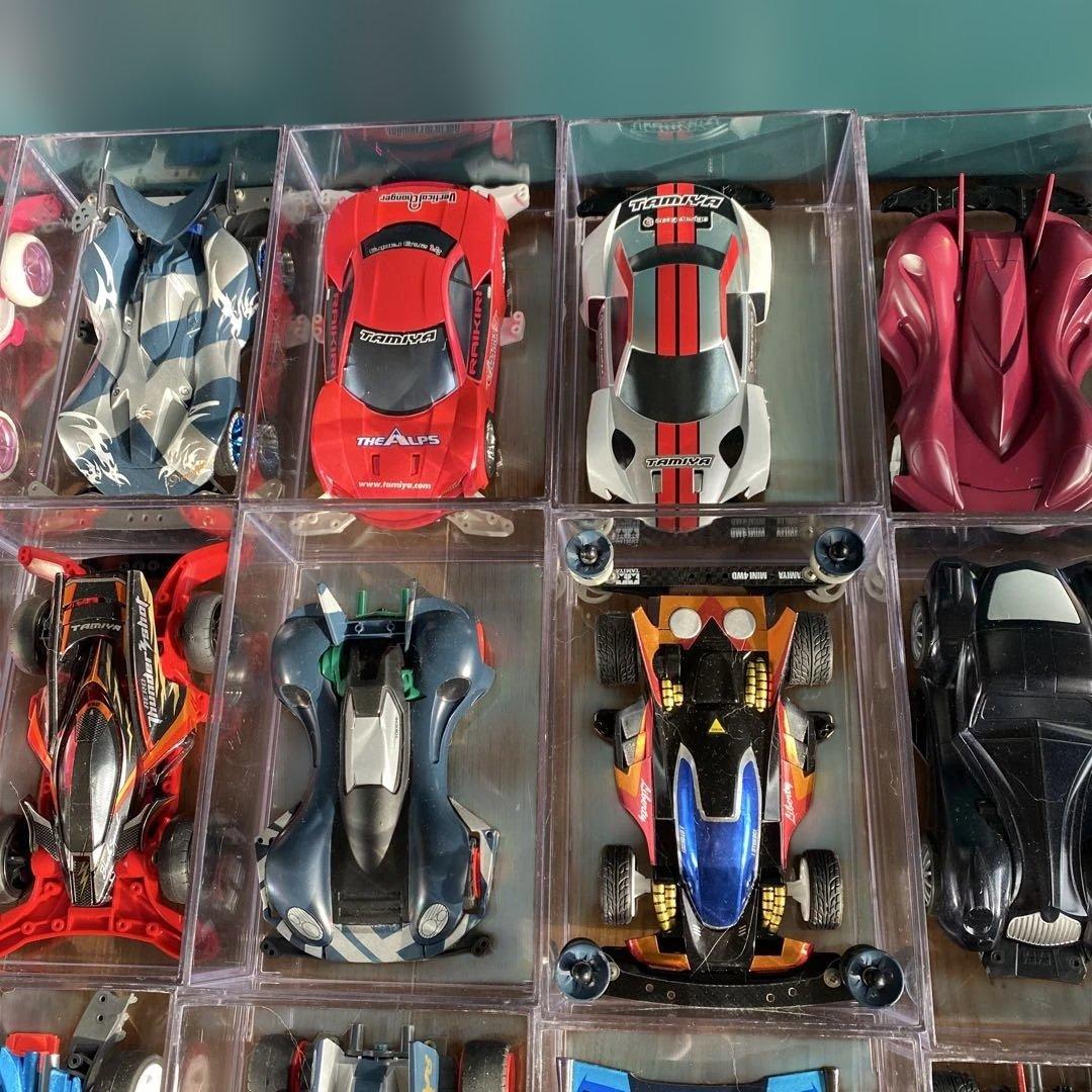 【送料無料】TAMIYA ミニ四駆　完成品　まとめ売り引退品　40台