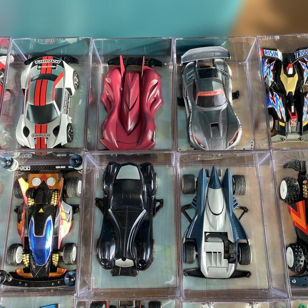 【送料無料】TAMIYA ミニ四駆　完成品　まとめ売り引退品　40台