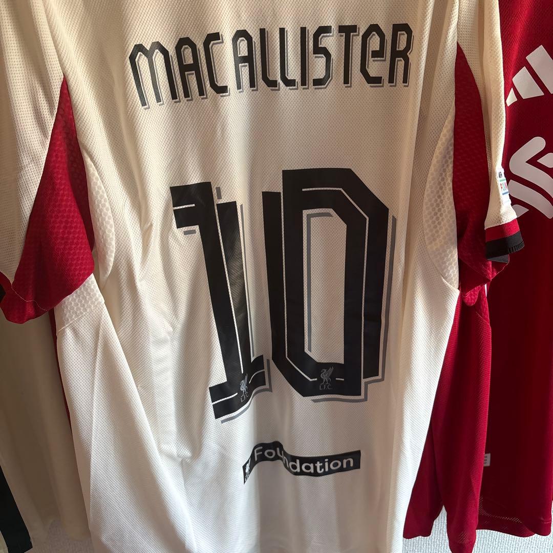 リバプールFC アディダス シャツ MAC ALLISTER 10