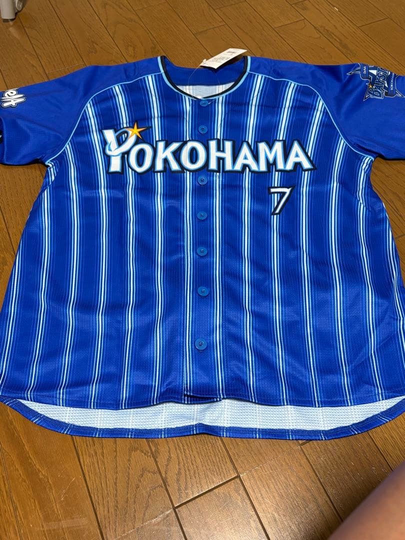 [新品]DeNA ベイスターズ ユニフォーム 佐野恵太Mサイズ　球春到来！
