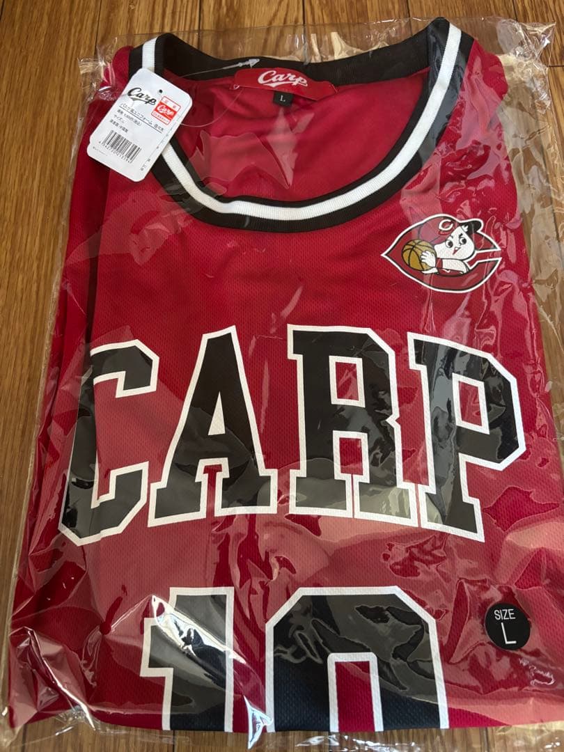 CARP バスケジャージ完売品 佐々木　泰　初ヒットＴシャツ　広島東洋カープ