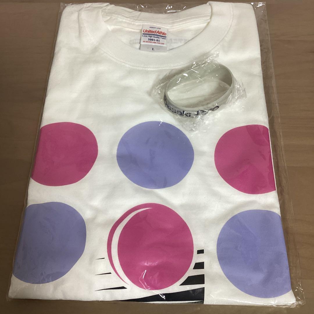 佐々木李子　リスパレ限定　Tシャツ　ラバーバンド　Sasaki Riko L