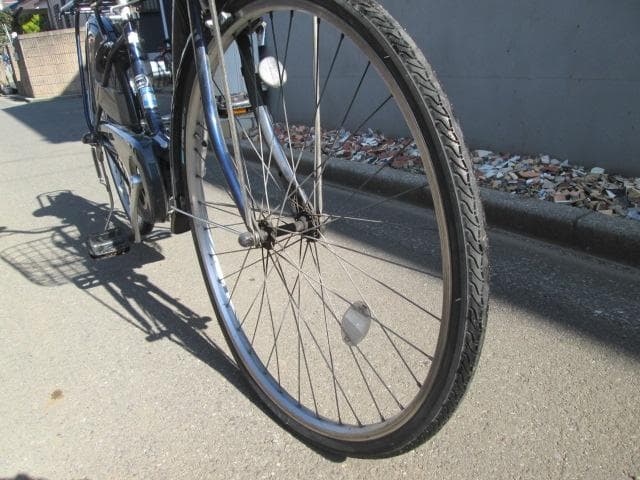 修理必要・船橋引取限定ヤマハ電動アシストPASナチュラル26型 バッテリ充電器付