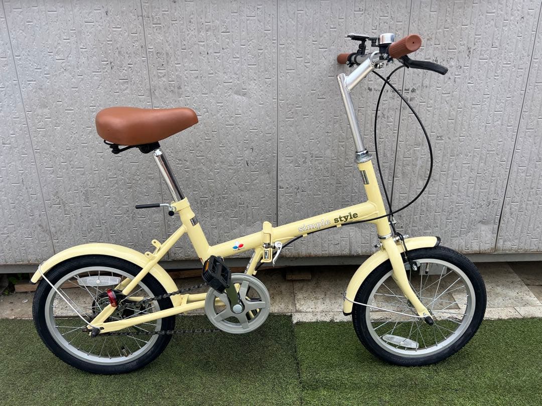simple style 折りたたみ自転車 16インチ