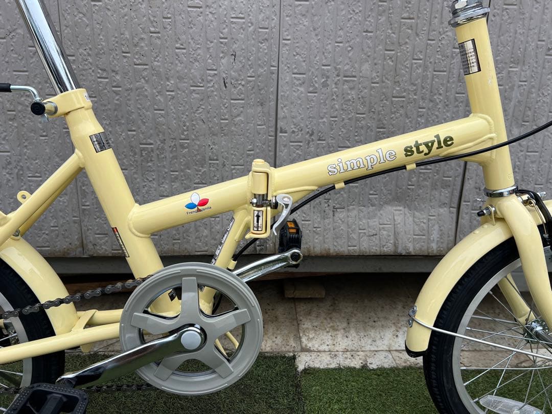 simple style 折りたたみ自転車 16インチ