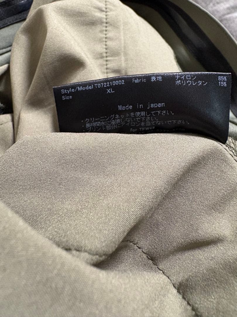 TFW49 アンクルスリムパンツ XL カーキ ankle slim pants