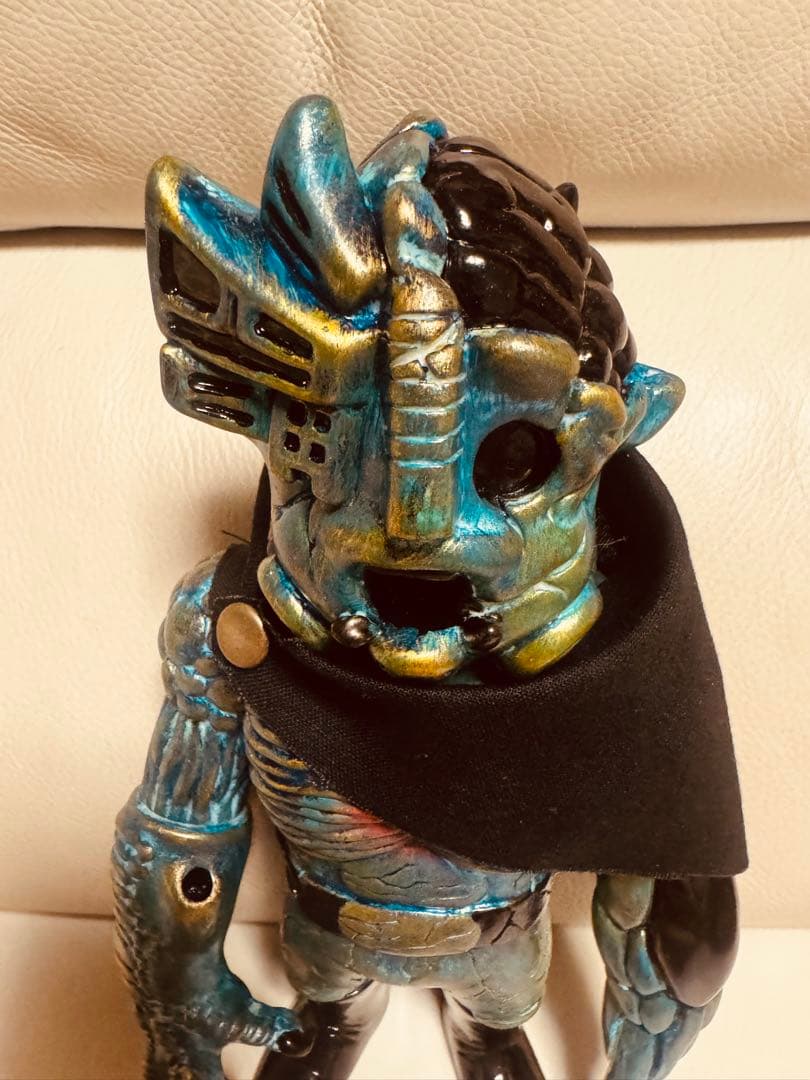 シカマァク　REALHEAD シカ魔シン11th青金塗装