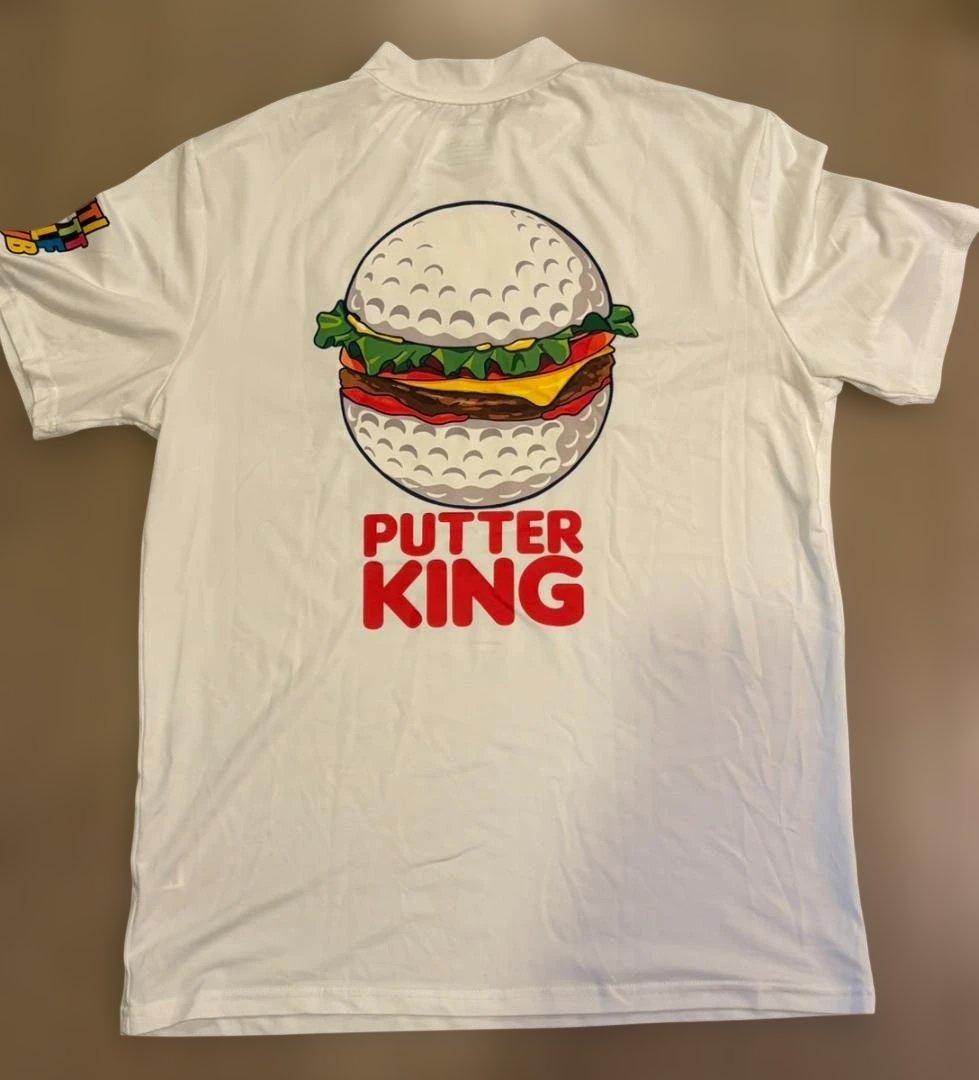 Off-Green モックネック Tシャツ オフグリーン