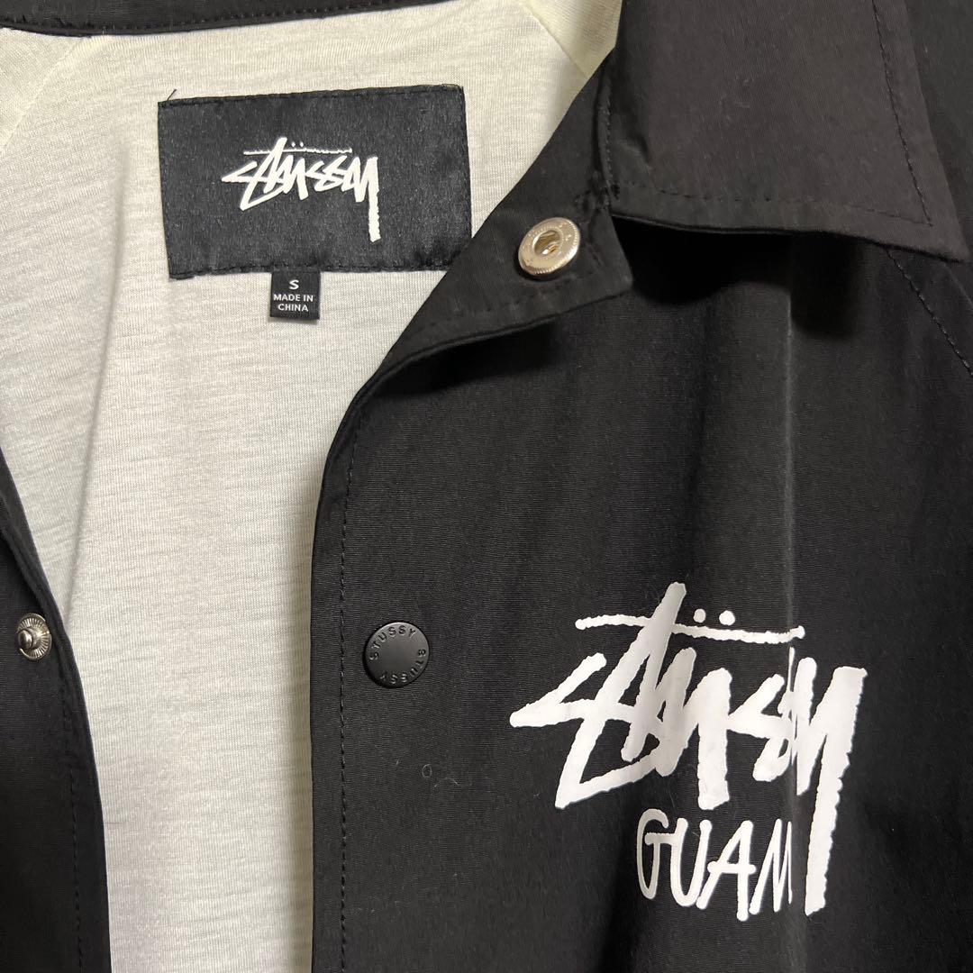 Stussy GUAM ブラックジャケット Sサイズ ステューシー グアム