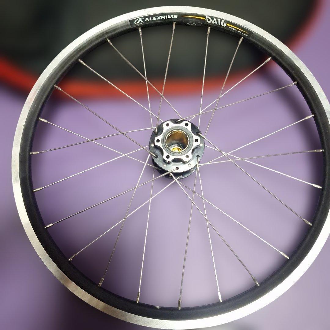 ALEXRIMS DA16 ２０インチ　ウッドマン　ハブ　２本セット