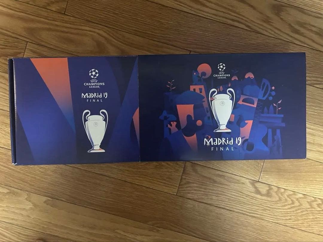 【限定品】UEFA CL Madrid19 Final ガラス皿&ピックセット