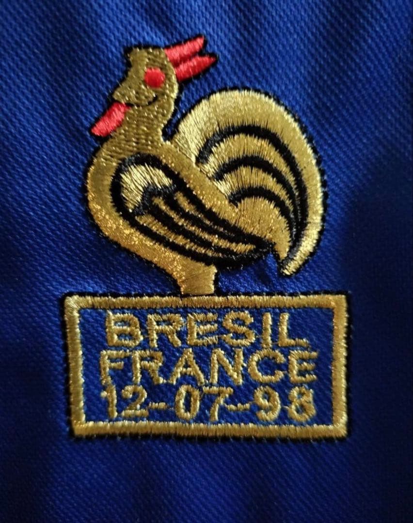 adidasジダン フランス代表1998 ワールドカップ　Lサイズ　ユニフォーム
