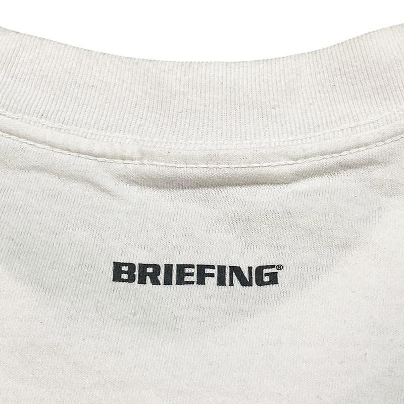 BRIEFING ブリーフィング×GOAT ゴート 半袖 Tシャツ M ホワイト
