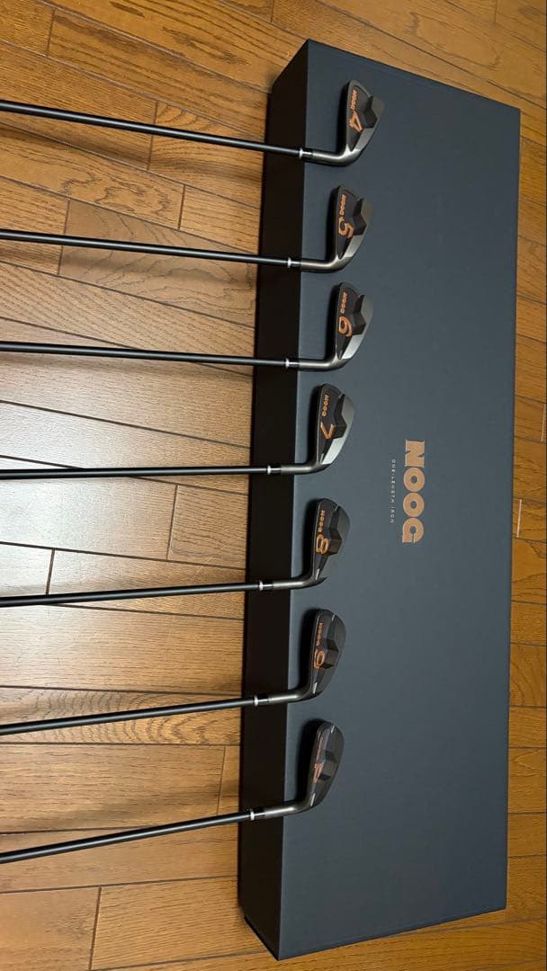【ほぼ新品・即発送】NOOG ワンレングスアイアン 4〜PW 7本セット