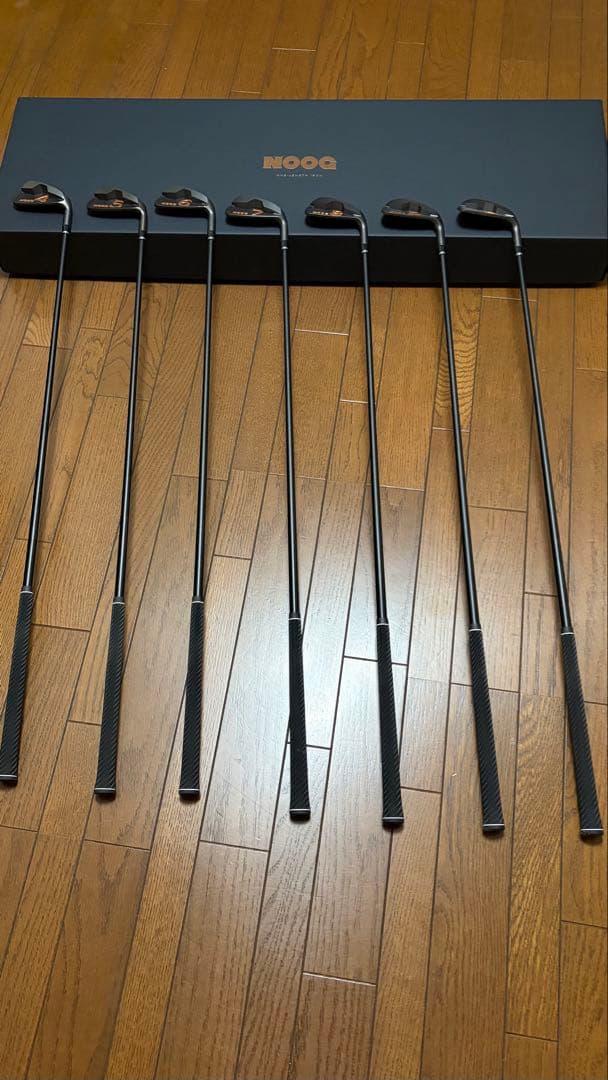 【ほぼ新品・即発送】NOOG ワンレングスアイアン 4〜PW 7本セット