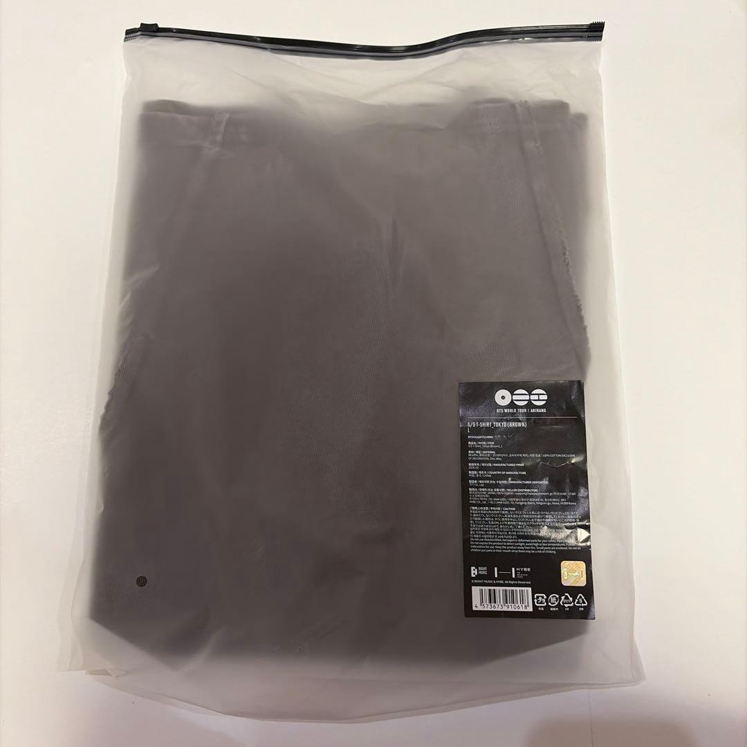 BTS ARIRANG アリラン ツアーグッズ Tシャツ ブラウン 茶 M