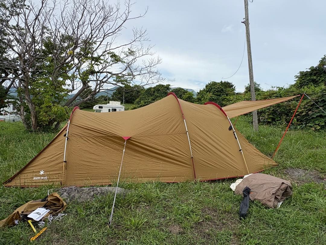 スノーピーク ヴォールト 美品 キャノピー付き