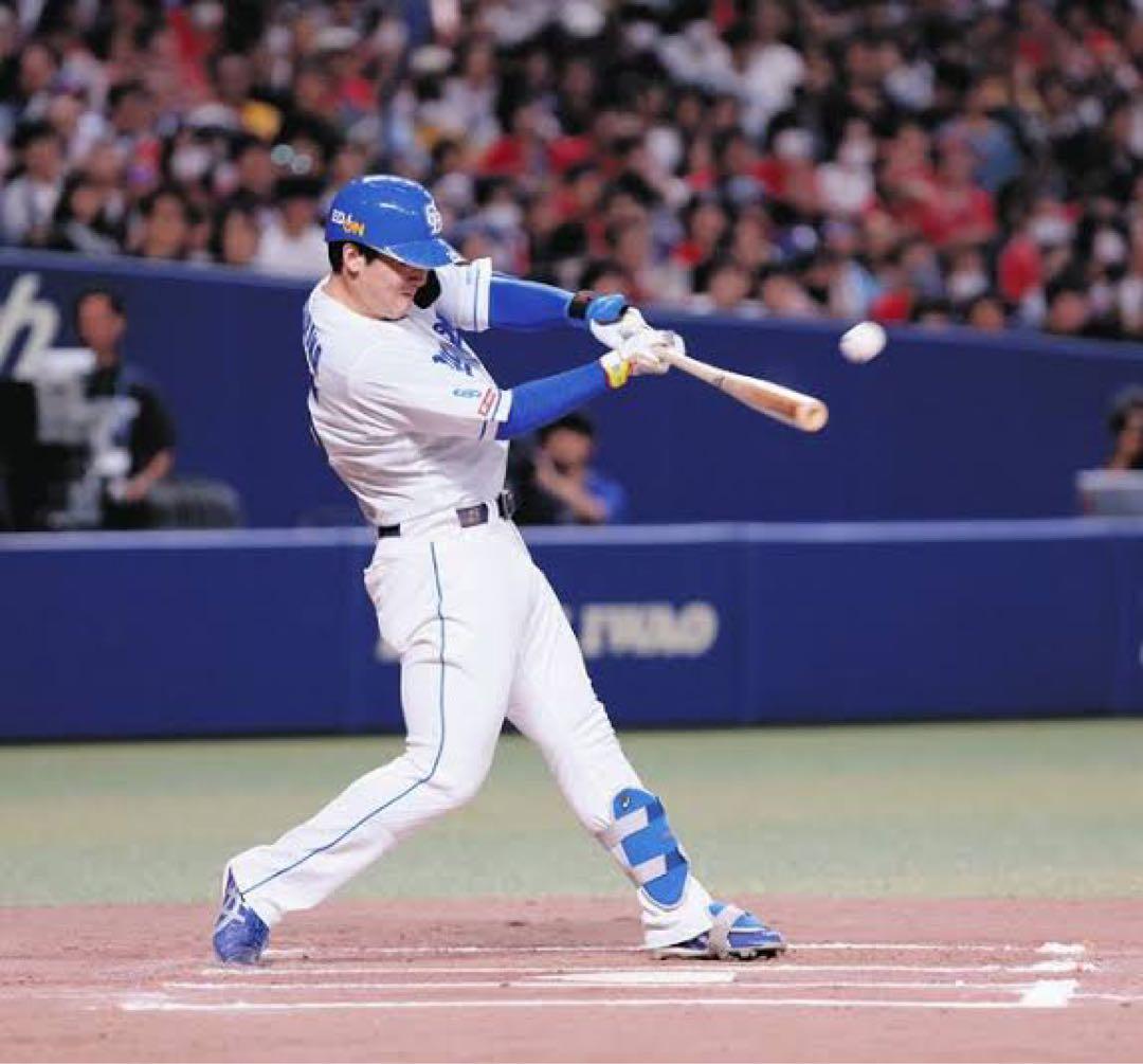 中日ドラゴンズ　石川昂弥　バット NPBマーク 支給品　実使用 【極美品】