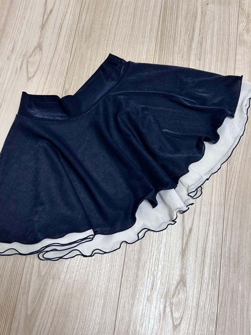 ティアラtiara♡バレエレオタード♡130スカートシュシュset チャコット