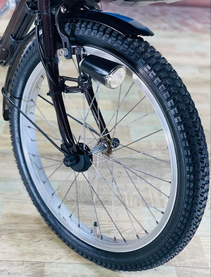 パナソニックギュット⭐️12AH！子供乗せ電動アシスト自転車Y0947-1