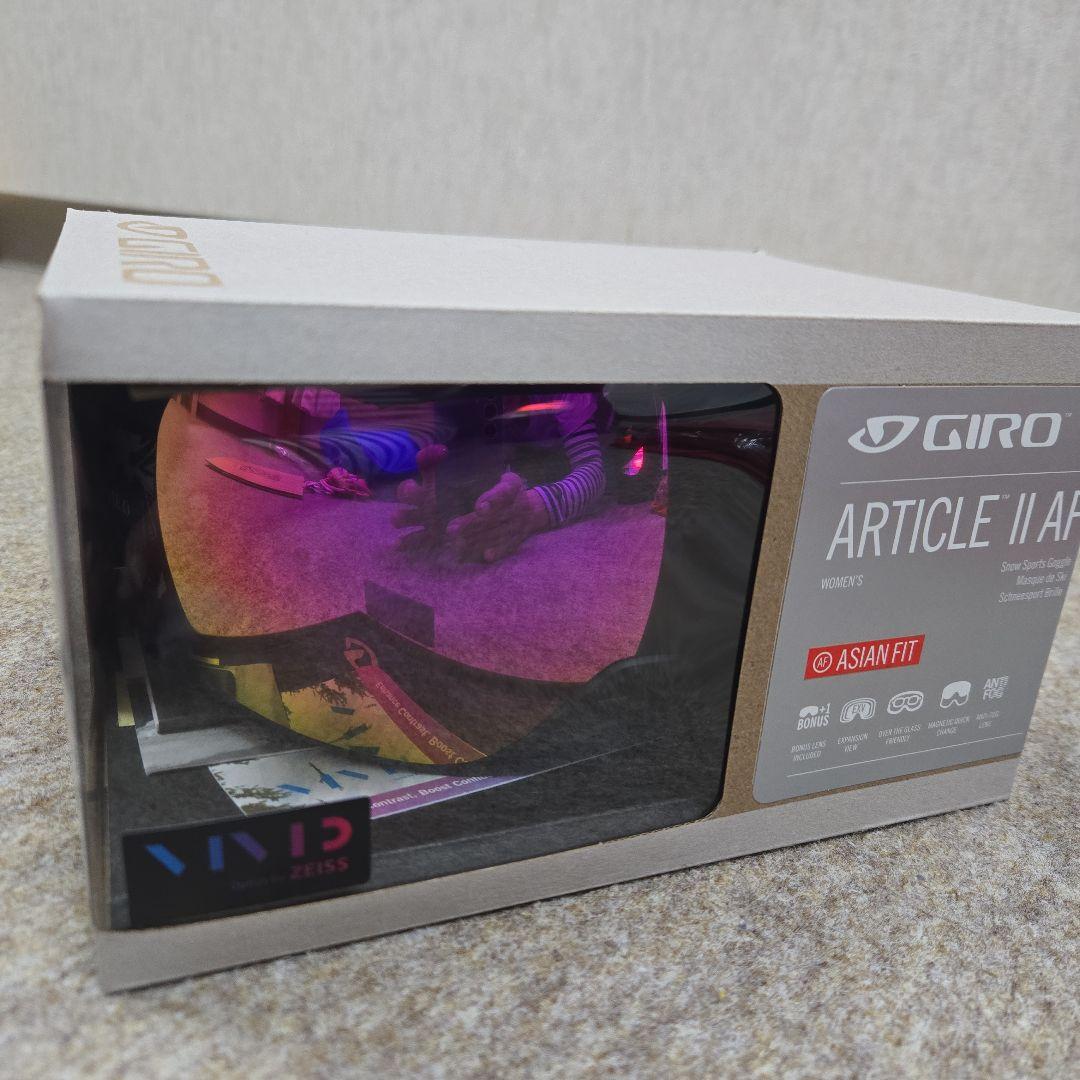 新品 完売品 GIRO ARTICLE II AF ゴーグル