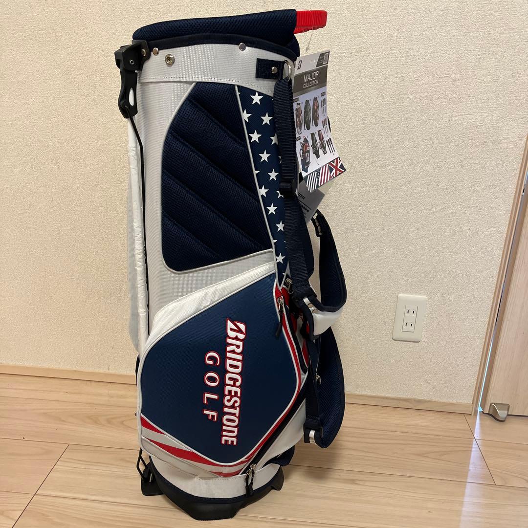 BRIDGESTONE GOLF キャディバッグ アメリカ国旗デザイン