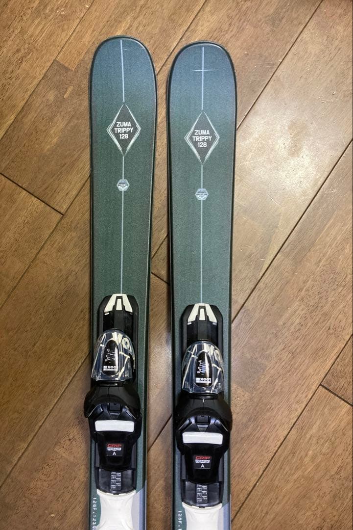 最終値引き価格　美品　スキー ZUMA TRIPPY 128 cm