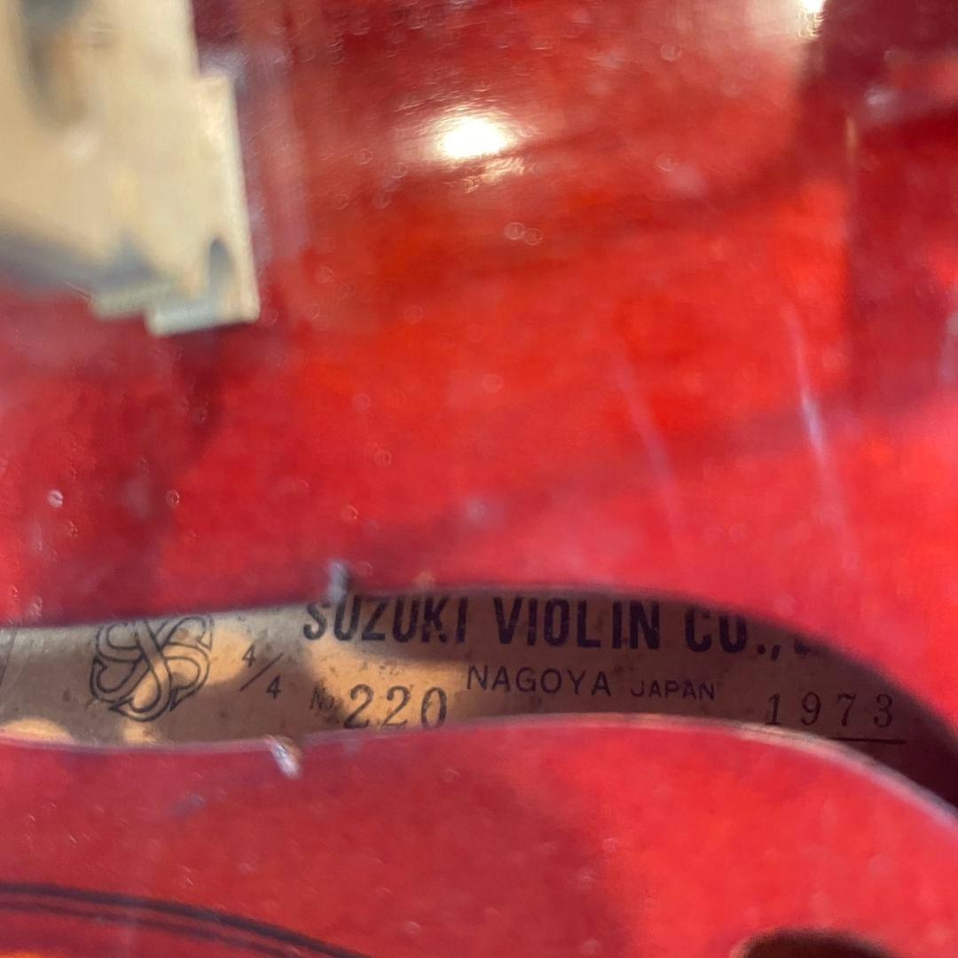 SUZUKI　バイオリン　NO.220 　杉藤弓付き