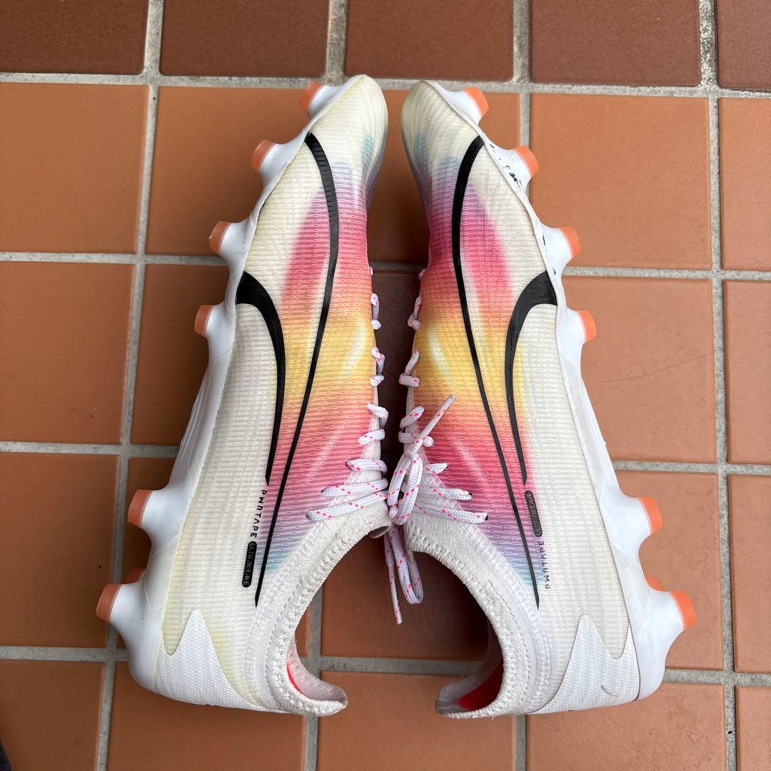 PUMA ULTRA サッカースパイク ホワイト/マルチカラー HG/AG