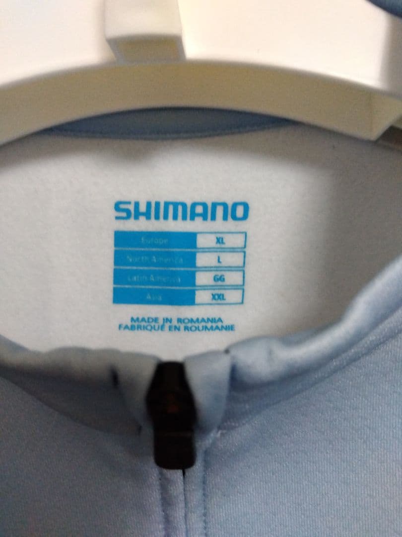 シマノ サイクルジャージ 未使用 XL 裏起毛