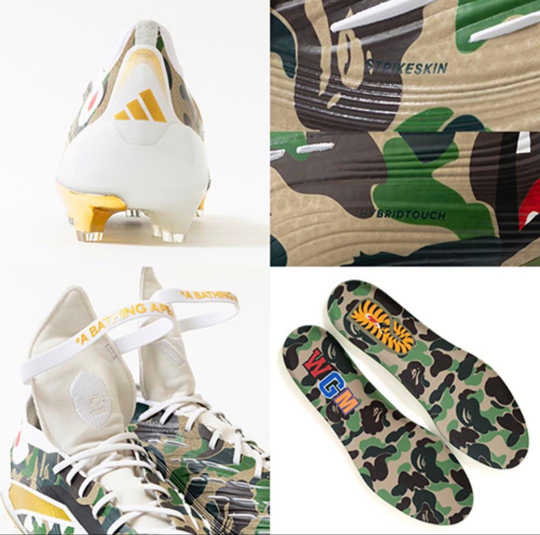 アディダス BAPE × ADIDAS プレデター エリート コラボ 26.0