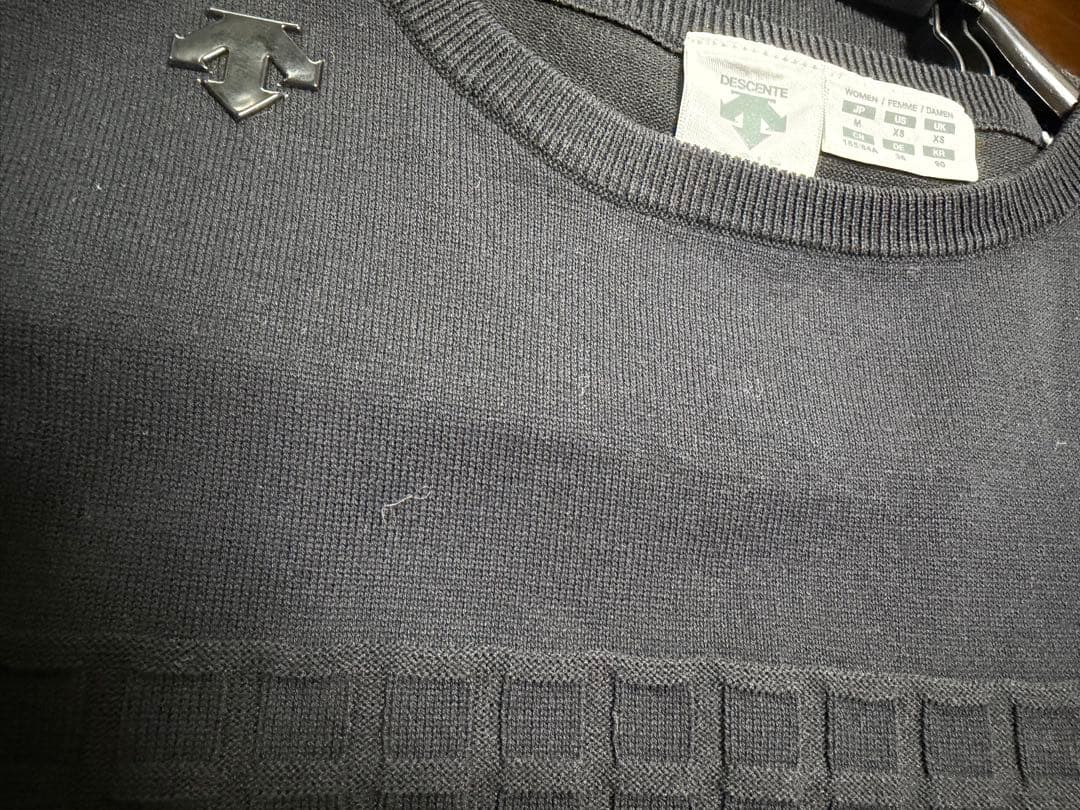 DESCENTE GOLF ワンピース M ブラック DGWPJJ00