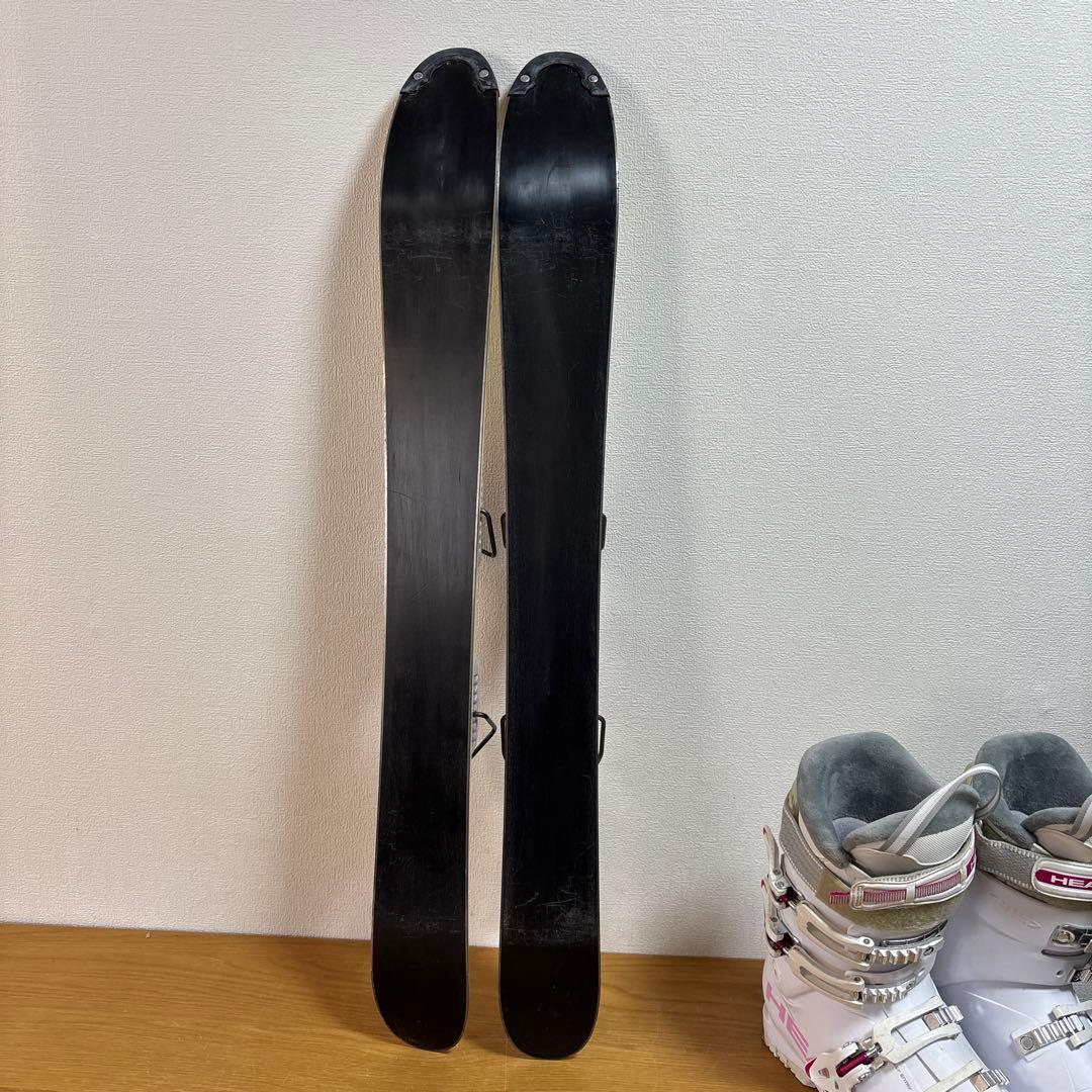 レディースショートスキーセット　head 25-25.5cm SALOMON