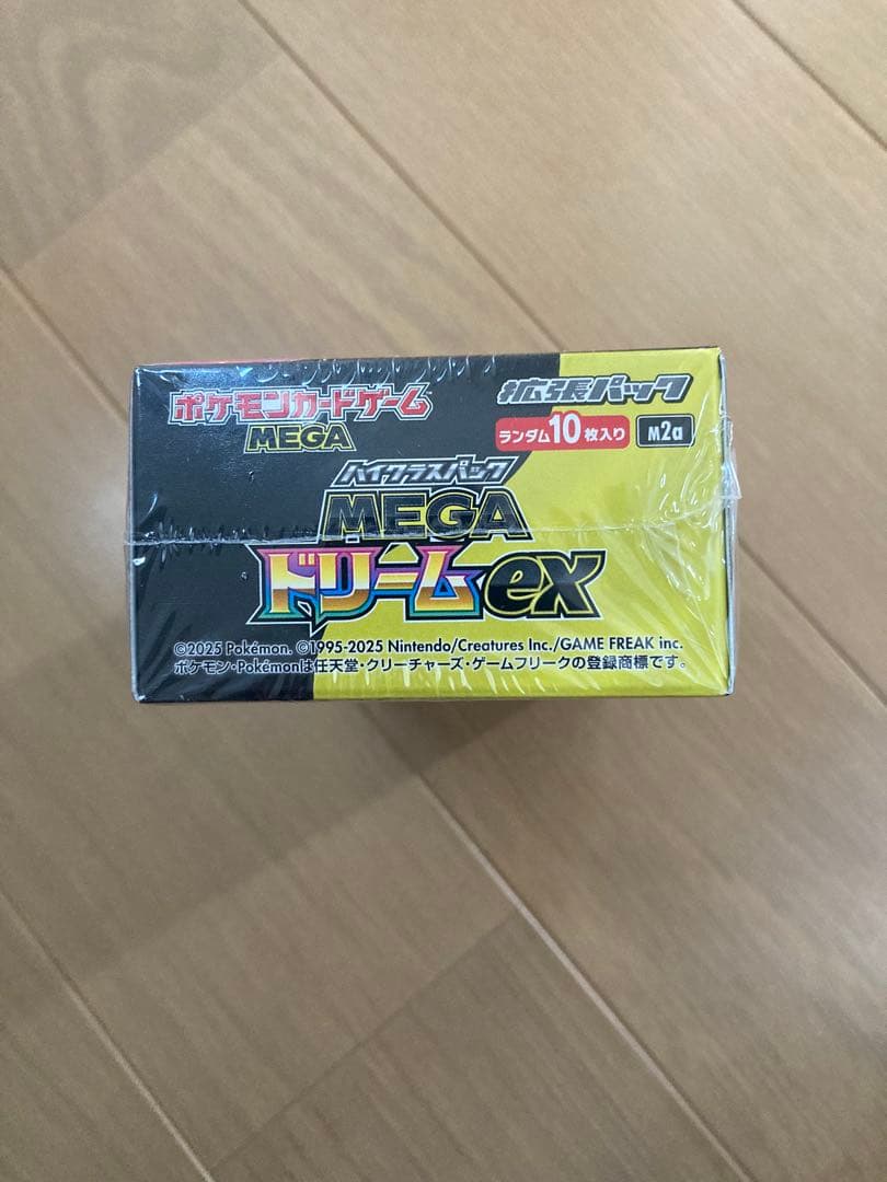ポケモンカードゲーム MEGAドリームEX BOX シュリンク付き