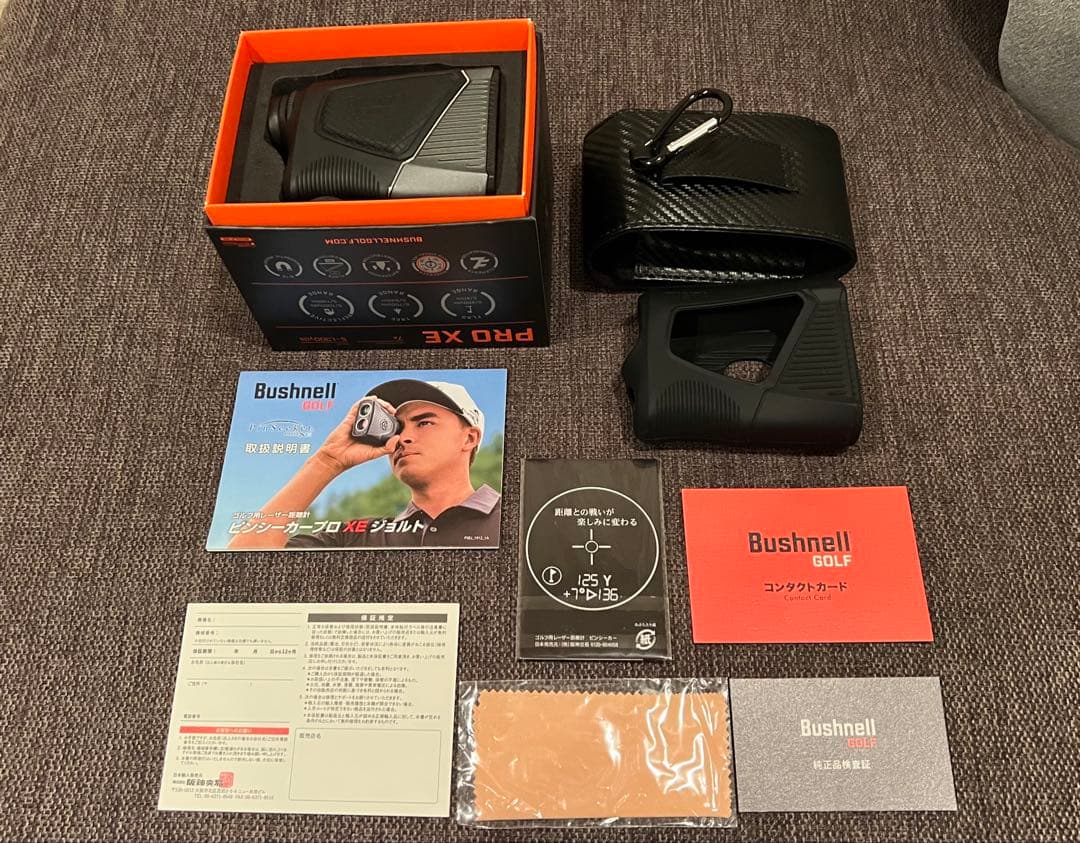 【美品】Bushnell ブッシュネル ピンシーカー pro XE ジョルト