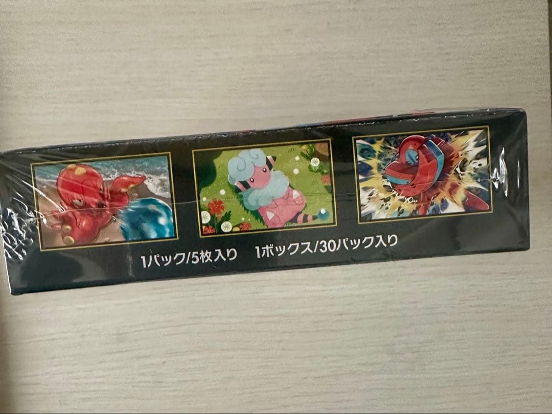 #シュウリンク付きのポケモン ニンジャスピナー ランダム5枚入り1BOX。