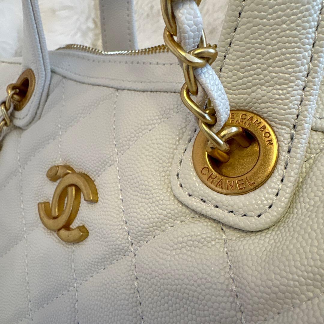CHANEL 2way ボストン ショルダー バッグ