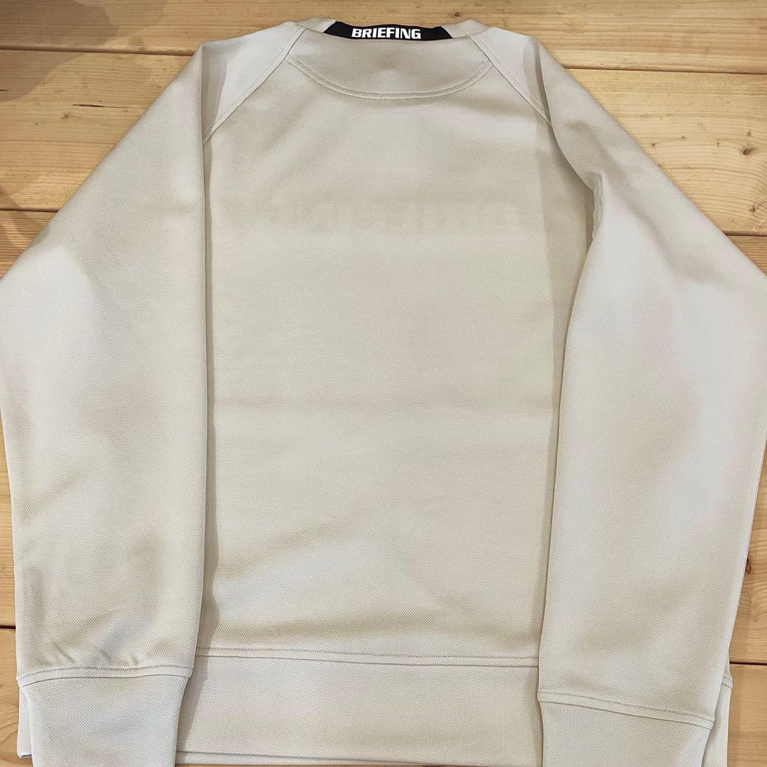 新品　BRIEFING STITCHED 3D LOGO CREWNECK L