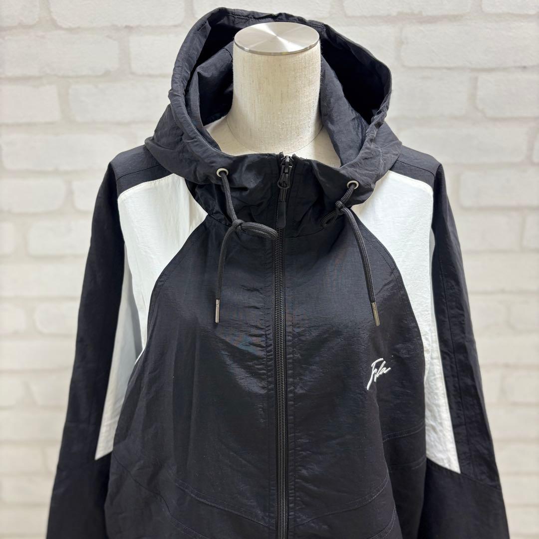 ★美品★ FILA ジャージ 上下セット 2XL ブラック/ホワイト