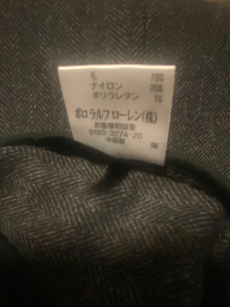 週末限定特価【RLX GOLF】HERRINGBONE WOOL PANTS