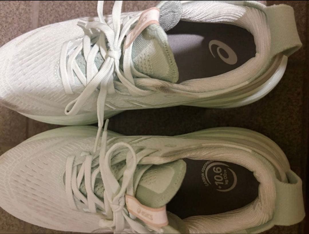 ウォーキング・ランニングウェア ASICS GEL-NIMBUS 27 Pure Aqua/White 24.5
