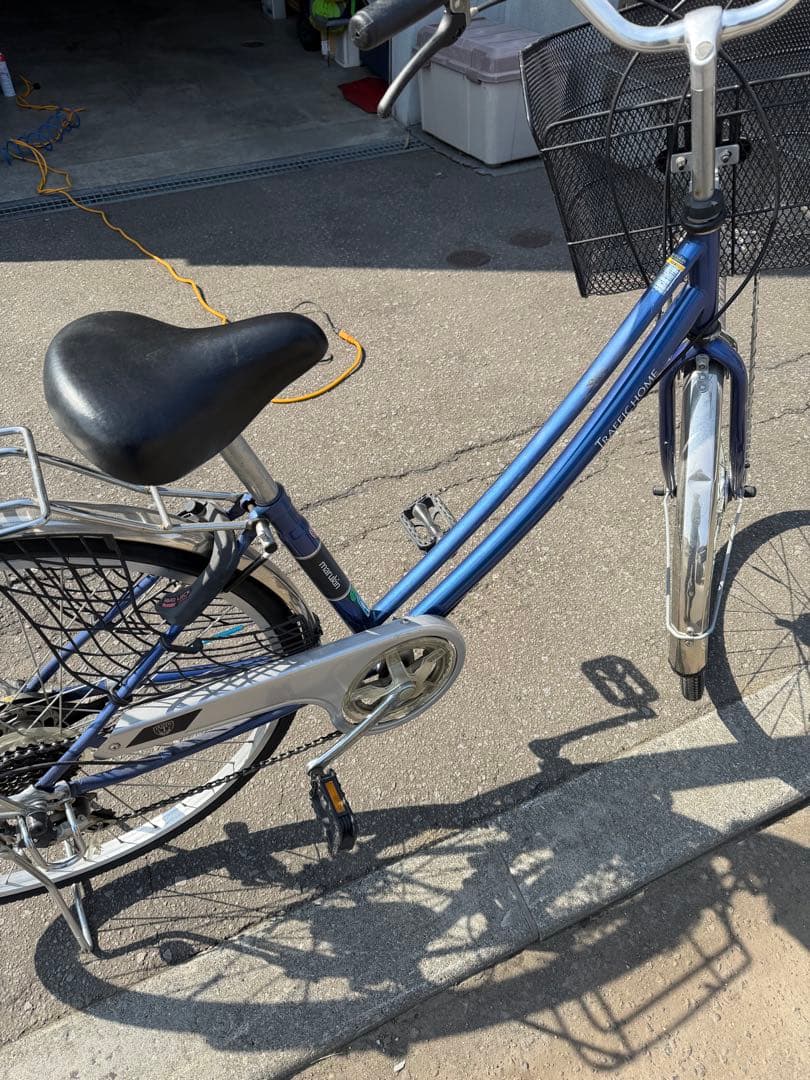 マルキン　部活自転車　青色 27インチ　札幌　引き取り限定