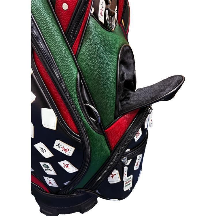 新品 Lynx リンクス 麻雀 マージャン キャディバッグ（総柄）